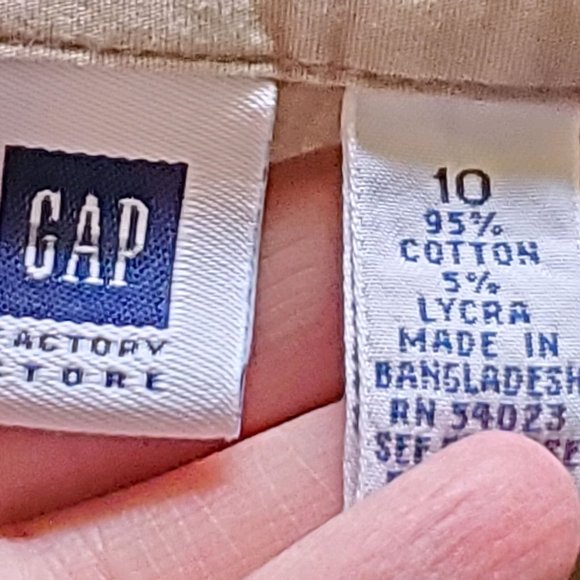 Gap Factory Store Tan Skirt Size 10 - Picture 4 of 6